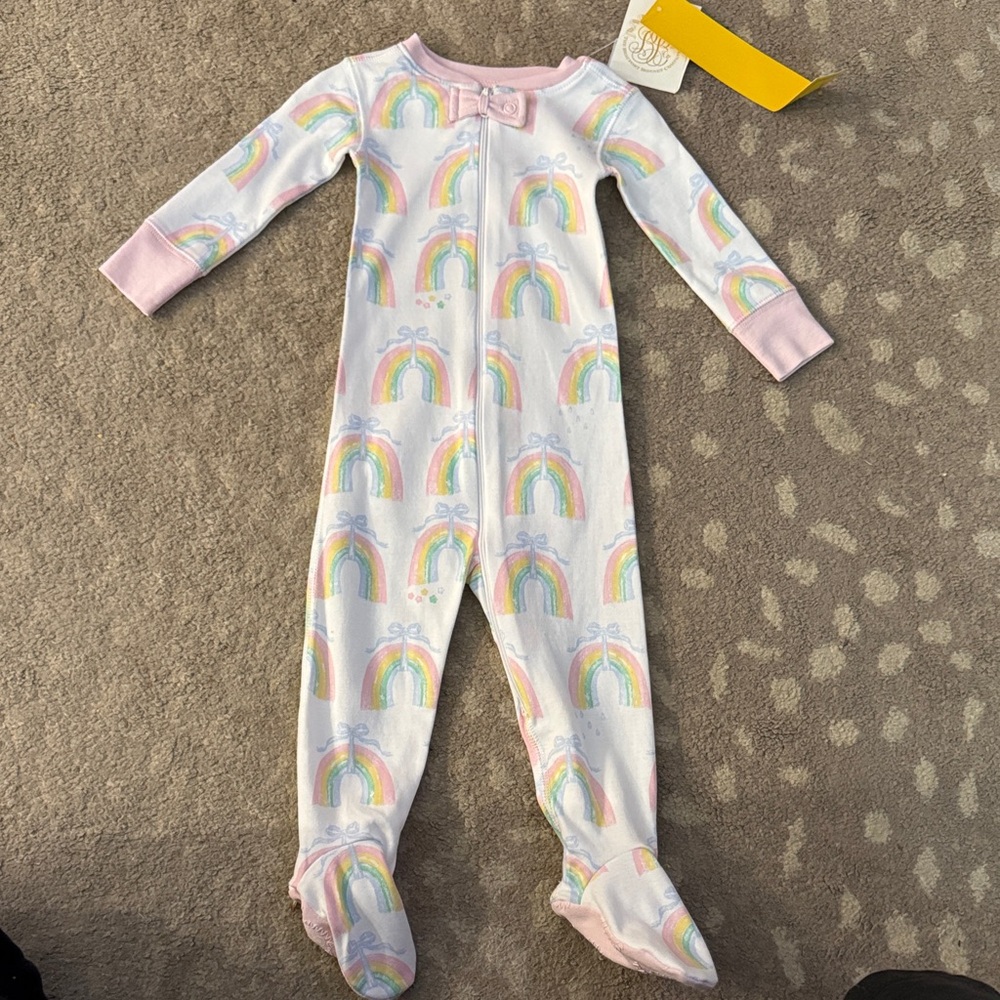 The Beaufort Bonnet Company Pastel Rainbow Footie